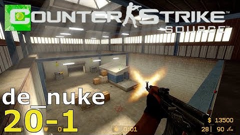 Counter-Strike: Source 2021 Gameplay - de_nuke (20-1)