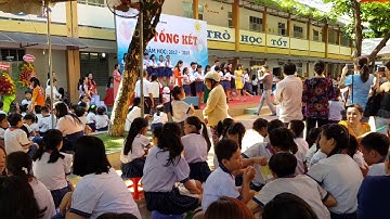 Lễ tốt nghiệp trường Tiểu Học Nguyễn Thị Định Q7 năm 2018