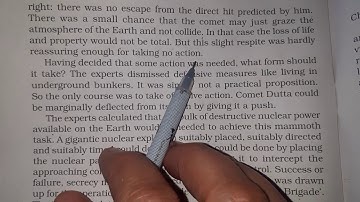 Ch 10 The comet -2 (part 1)