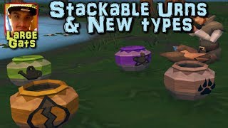 Stackable Urns & New types - July 24, 2017