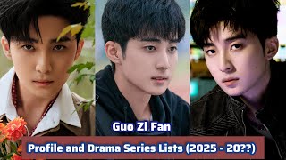 Guo Zi Fan 郭子凡 (Love Formula) | Profile and Drama Series Lists (2025 - 20??) |