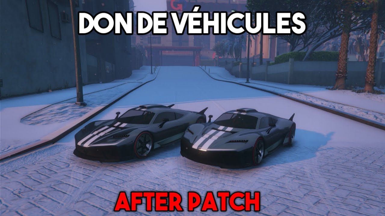 DON DE VÉHICULES / DE RETOUR / GLITCH GTA 5 ONLINE / PS4 / PS5 / XBOX
