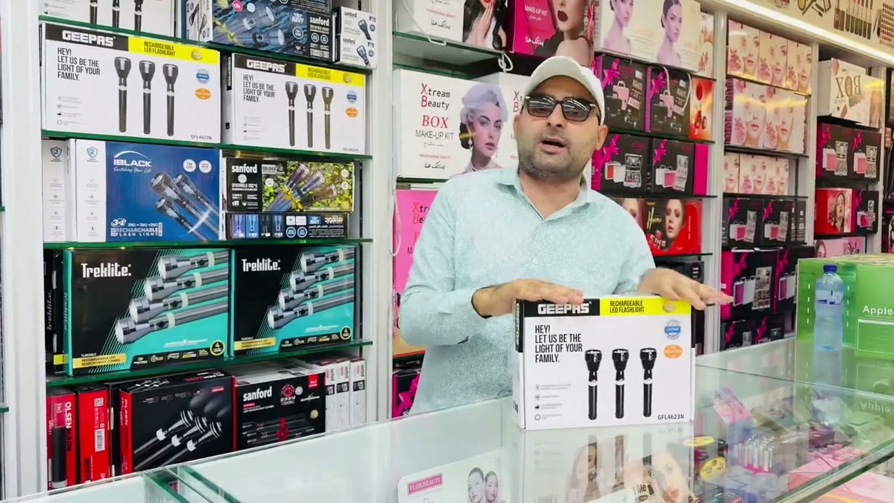 3 in 1 flash light Geepas