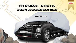 Hyundai Creta 2024 Accessories | Full List with Prices Entire Range | #creta  @hyundaiindia