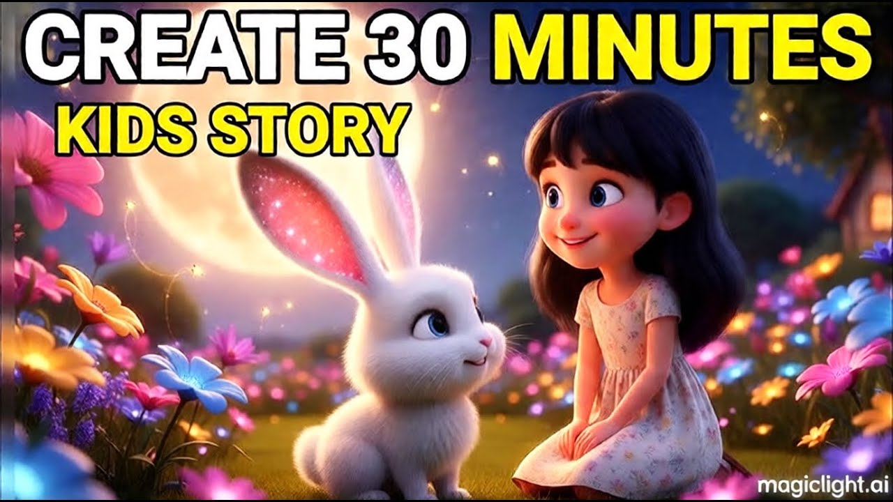 I Made a 30-Minute 3D Animation in Minutes Using Magiclight AI 🤯