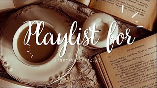 light academia playlist for studying and reading classics/poetry