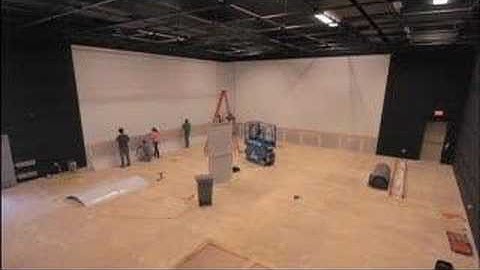 Building a Virtual Set Cyclorama - Time Lapse - Pro Cyc