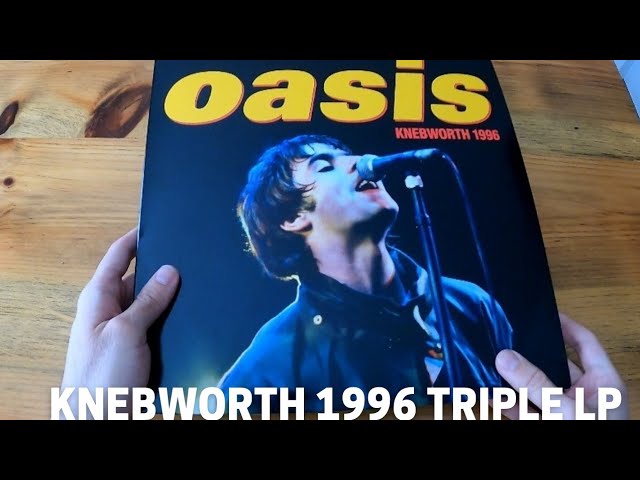 Oasis Knebworth 1996 - Triple Vinyl. - YouTube