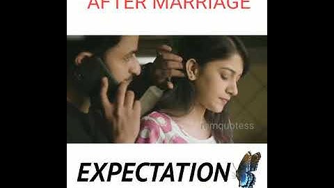 ❤️Husband & wife Expectation Vs Reality😂Love😍After Marriage❤️ Caring Husband🤩Crazy Partner😂Tamil