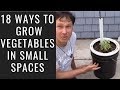 18 Ways to Grow Vegetables in Small Spaces