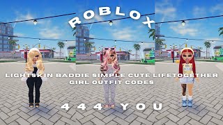 Lightskin Baddie Simple Girl Codes For LifeTogether YOU MIGHT WANNA SAVE!