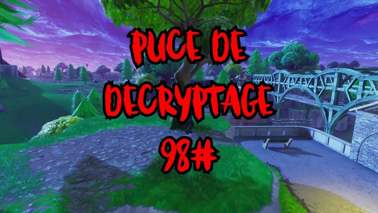  PUCE DE DÉCRYPTAGE 98#