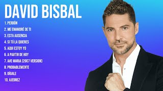 David Bisbal Latin Songs 2024 - Top 10 Best Songs - Greatest Hits - Full Album