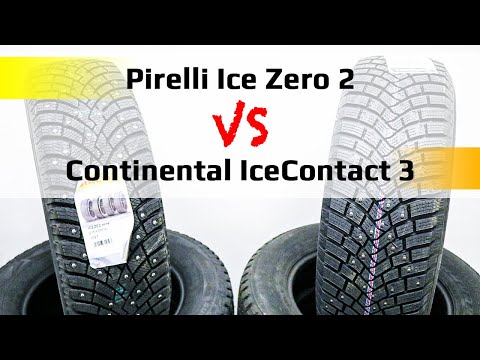 Pirelli Ice Zero 2 =или= Continental IceContact 3 /// что лучше?