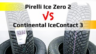 : Pirelli Ice Zero 2 == Continental IceContact 3 ///  ?