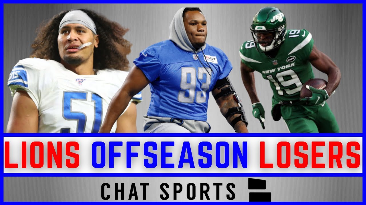 Detroit Lions 5 Biggest Offseason LOSERS Before Training Camp Ft. Jahlani Tavai & Da'Shawn Hand