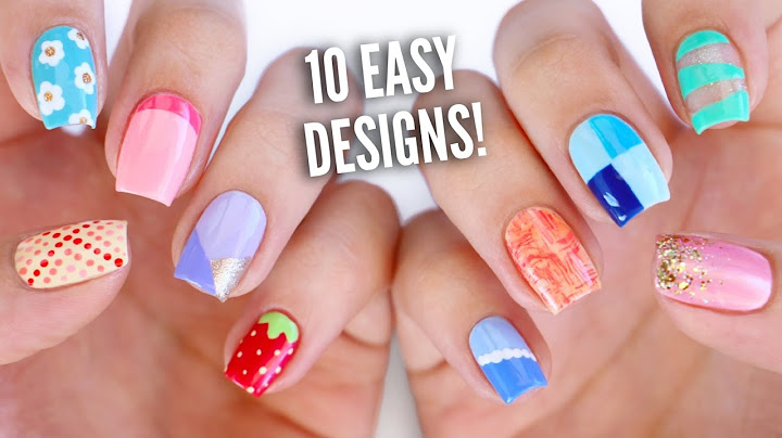 10 Easy Nail Art Designs for Beginners: The Ultimate Guide #4!