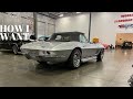 A classic corvette roadster built against the grain restoration shop updates