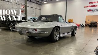A Classic Corvette Roadster Built "Against The Grain" Restoration Shop Updates