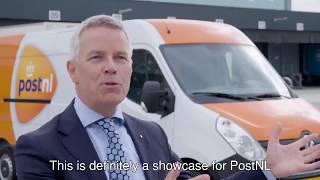 All-electric Renault Master starts delivering for PostNL