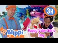 Valentines day science  blippi and meekah best friend adventures  educationals for kids