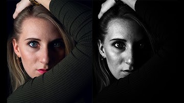 Create Dramatic Black & White in photoshop | How to Make Dark Faded Dramatic color in Photoshop