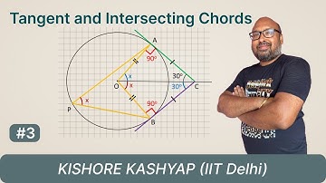 Tangents and Intersecting Chords 3 || ICSE Class 10 Board Exam || Solved question || CBSE
