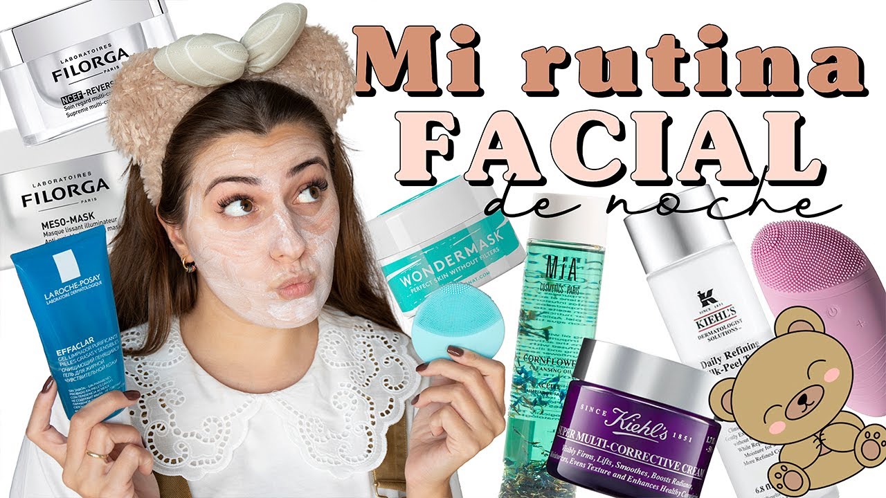 RUTINA FACIAL DE NOCHE | PRODUCTOS Y EN QUÉ ORDEN LOS APLICO | SKINCARE