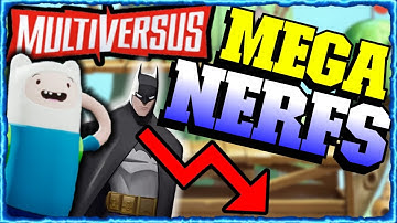 MULTIVERSUS Finn Backpack NERFED | PATCH NOTE V1.0