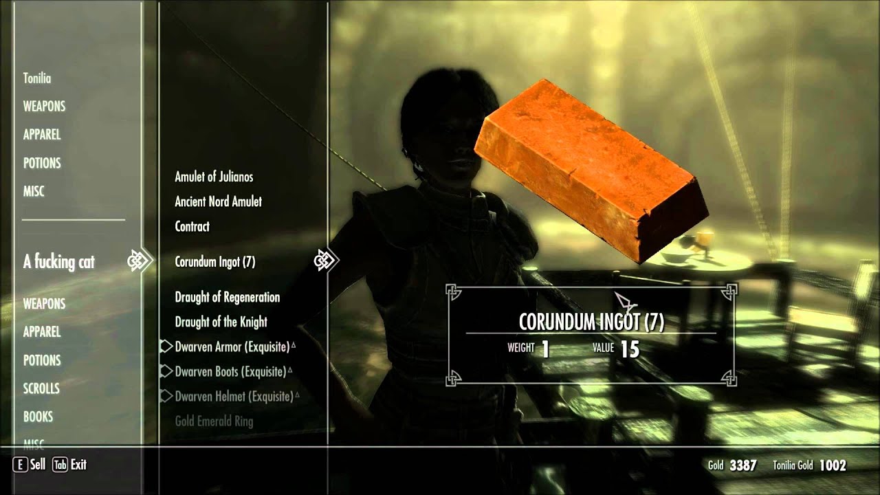 How To Sell Stolen Items In Skyrim