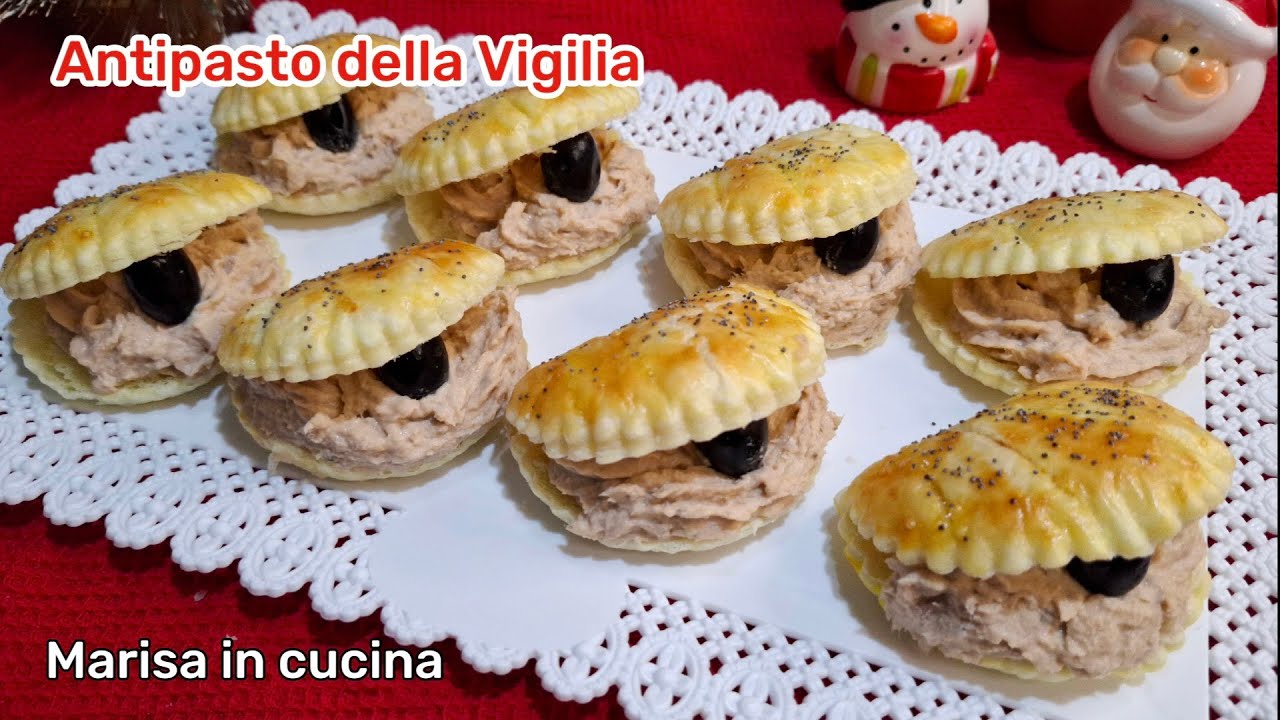 ВКУСНЫЙ РОЖДЕСТВЕНСКИЙ РЕЦЕПТ: РАКУШКИ ИЗ СЛОЁНОГО ТЕСТА