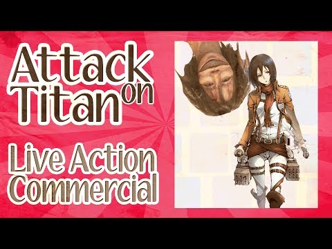 Attack on Titan Live Action "I forgive you Hannes! Subaru Commercial" | Japanese Gaming News