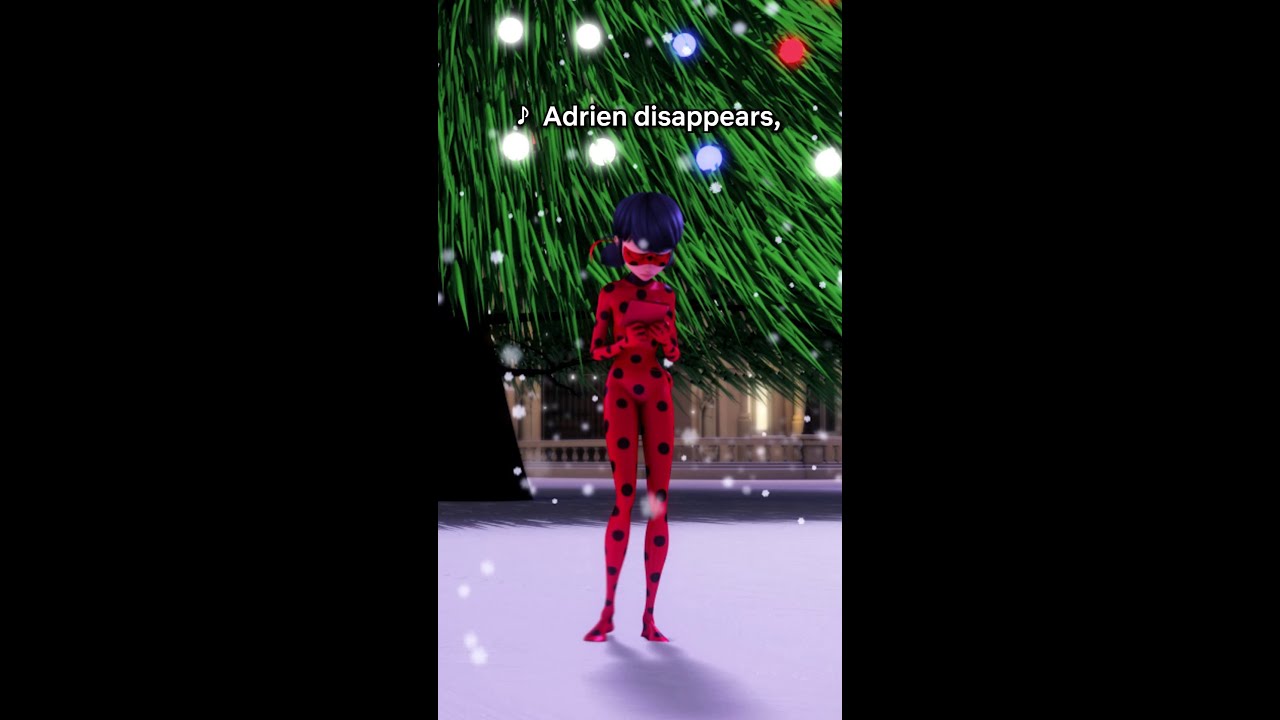 Ladybug 💔 A Christmas Special: Miraculous: Tales of Ladybug & Cat Noir now playing on Netflix!