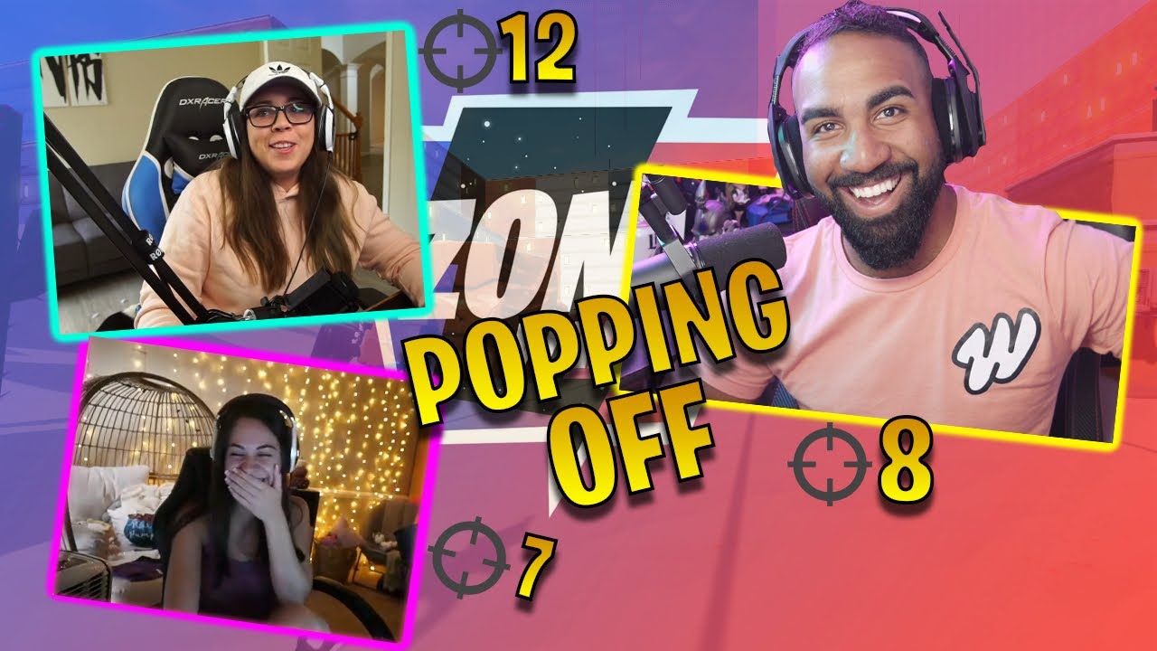 POPPING  OFF  IN ZONE WARS!  | ft. Asivrs & Sparkles | FORTNITE BATTLE ROYALE