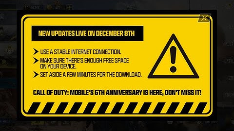 CODM | ⚠️WARNING⚠️