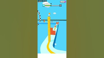 Cube surfer android games play level 52 #cubesurfer #surfercube #iosgameplay #shorts