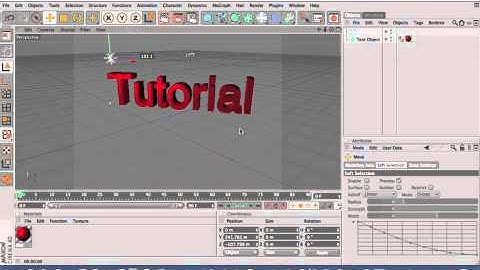 Mac Tutorial:   Good Render Settings Cinema 4D