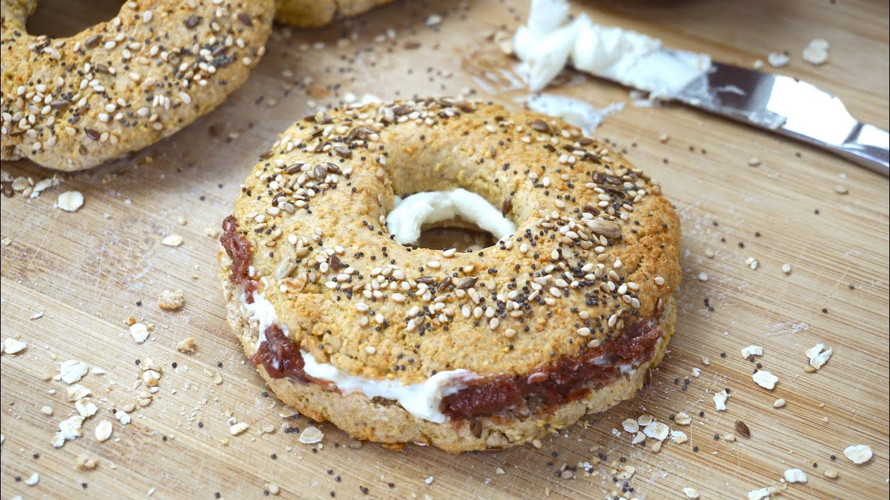Bagels saludables Receta rápida y deliciosa YouTube