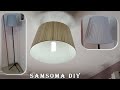 اصنعي بنفسك وحسب ذوقك اباجورة مميزة عمل أباجورة سهلة بأشياء بسيطة DIY How To Make A Lampshade 