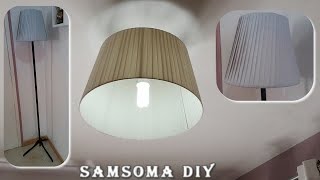 اصنعي بنفسك وحسب ذوقك اباجورة مميزة 💡 عمل أباجورة سهلة بأشياء بسيطة ❤DIY : how to make a lampshade