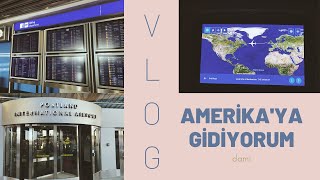 Vlog │ Amerika'ya Gidiyorum, 40 Saat Aynı Günde Yaşamak, Jet Lag, Work And Travel