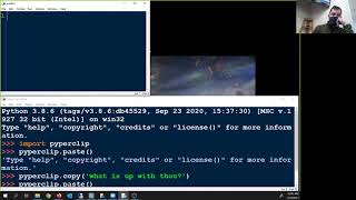 Pyperclip and Batch Files