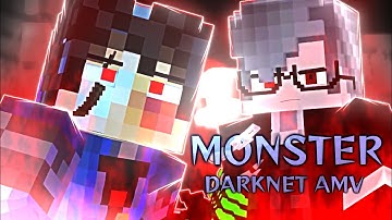 "Monster" - A Minecraft Original Music Video Animations | Darknet AMV MMV