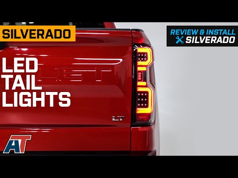 Video: Passen Silverado-Rücklichter in Tahoe?