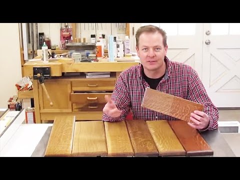 How To Finish Quarter Sawn White Oak And Pop The Figure Youtube