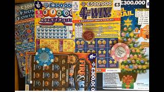 🤑🤑Whoop, I finally found the new Bingo Multiplier, five of the UK Lottery cards from Stevenage🤑🤑