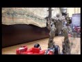 Transformers stop motion Optimus vs Megatron