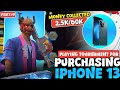 PURCHASE 🤯 I PHONE 13 🔥 BY PLAYING SOLO TOURNAMENT 💫 EP #9@SNOMYFF  @classyfreefire  #freefire