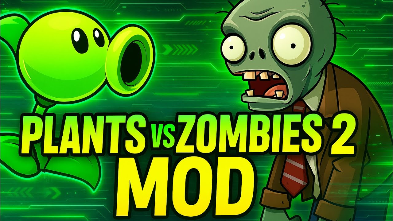 PVZ 2 MOD APK 2025 ✅ Desbloquea Todas las Plantas + Dinero Infinito | Versión Más Reciente