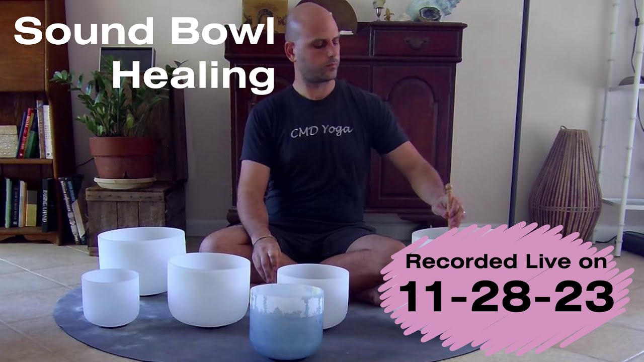 25 Minute Sound Bowl Healing | Live on InsightTimer 11-28-23 - YouTube